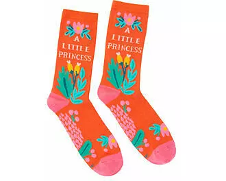 Puffin in Bloom: A Little Princess Socks - Small