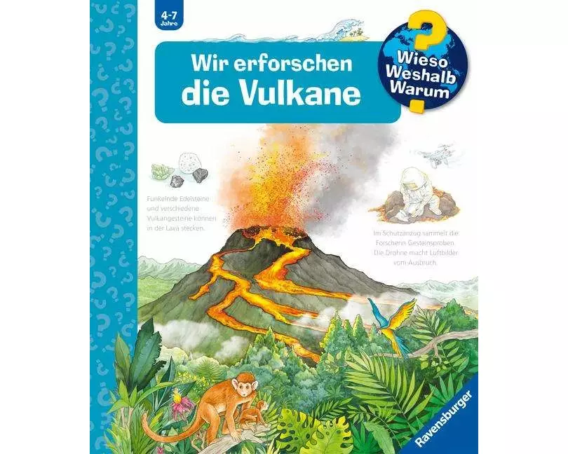 Wieso? Weshalb? Warum? Band 4 - Wir erforschen die Vulkane