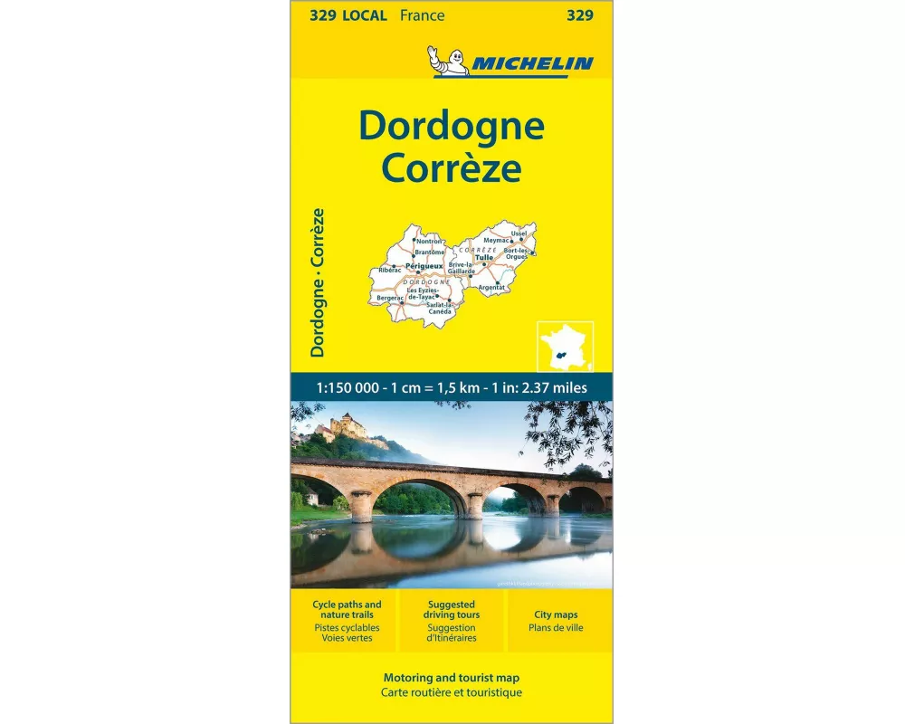 Michelin Correze / Dordogne (Perigord)
