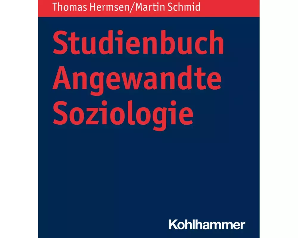Studienbuch Angewandte Soziologie