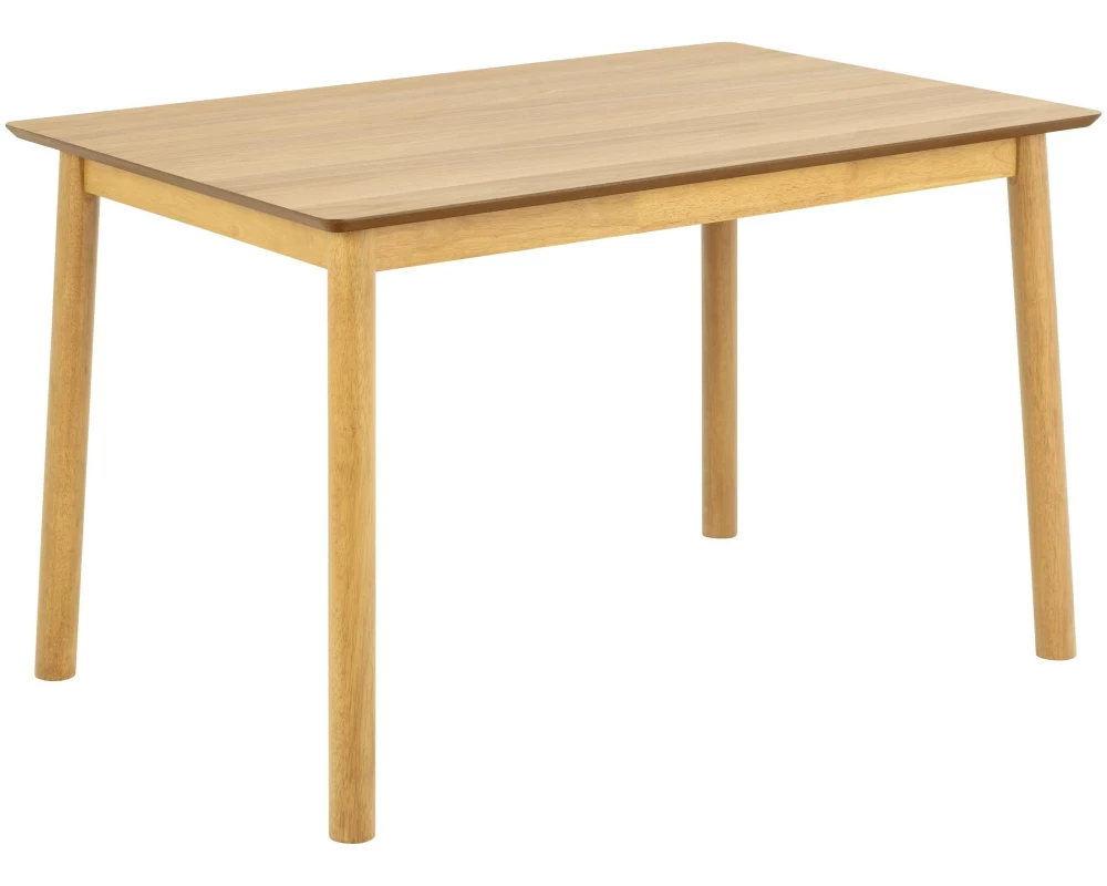 AC Design Tisch Barlow 120 x 74.8 cm, Hellbraun