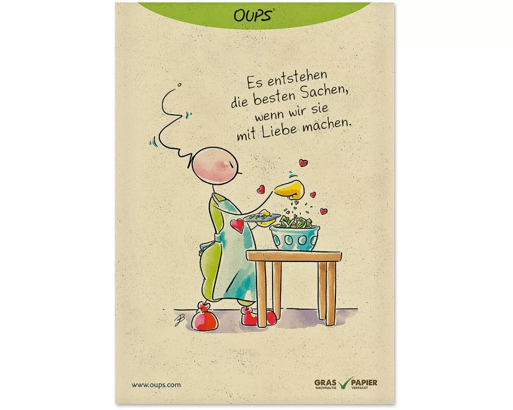 Oups Samenpackung - BIO Basilikum Genoveser