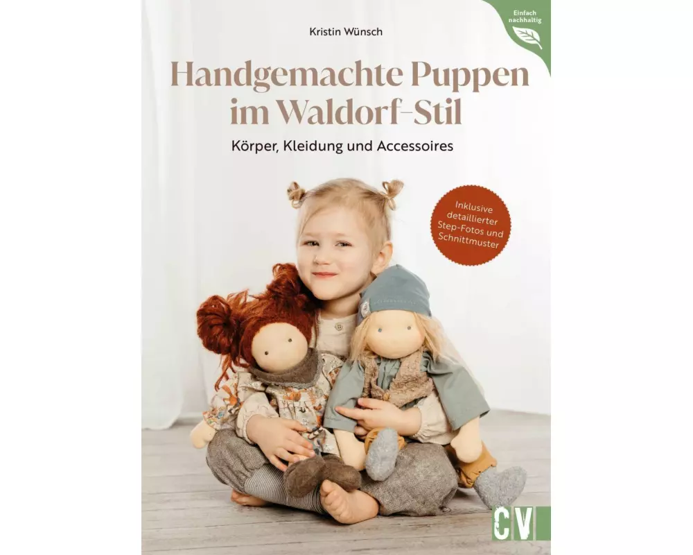 Handgemachte Puppen im Waldorf-Stil