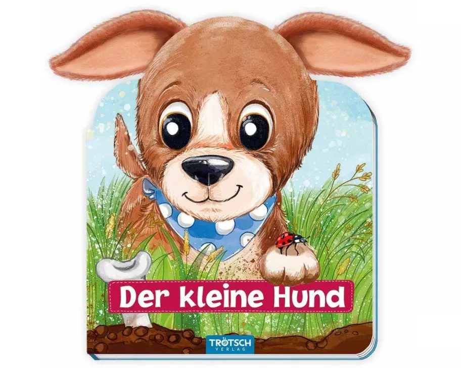 Trötsch Der kleine Hund Pappenbuch mit Plüschohren