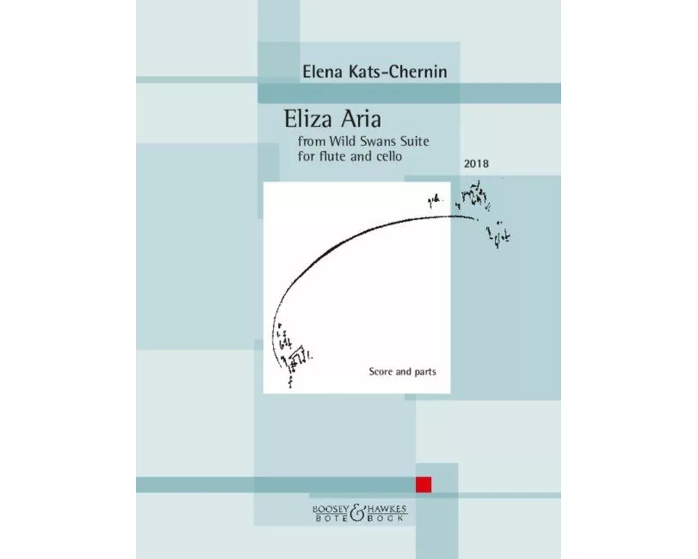Eliza Aria Flöte und Violoncello. Partitur und Stimmen
