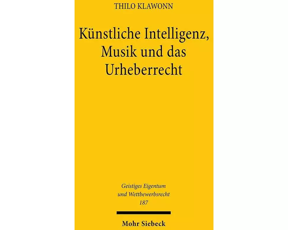 Künstliche Intelligenz, Musik und das Urheberrecht