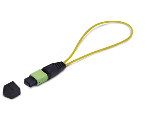 StarTech.com LOOPBACKMTP12OS2SMF network cable tester Glasfaserkabeltester Schwarz, Grün, Gelb