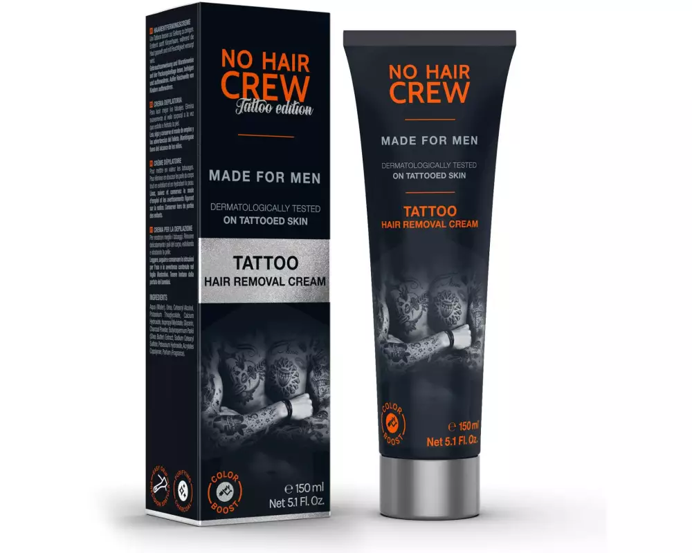 No Hair Crew Enthaarungscrème Tattoo Edition 150 ml