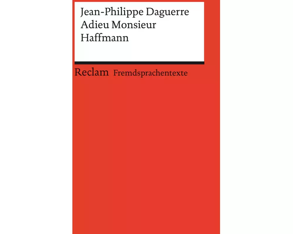 Adieu Monsieur Haffmann