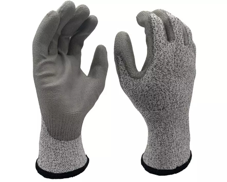 FTM Schnittschutzhandschuh Klasse B, Nylon XL, Grau, 12 Stück
