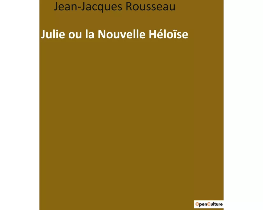 Julie ou la Nouvelle Héloïse