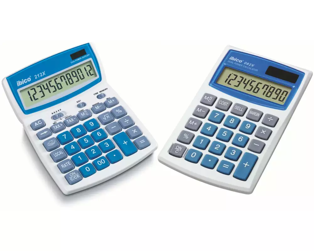 Ibico Taschenrechner 212X und 082X