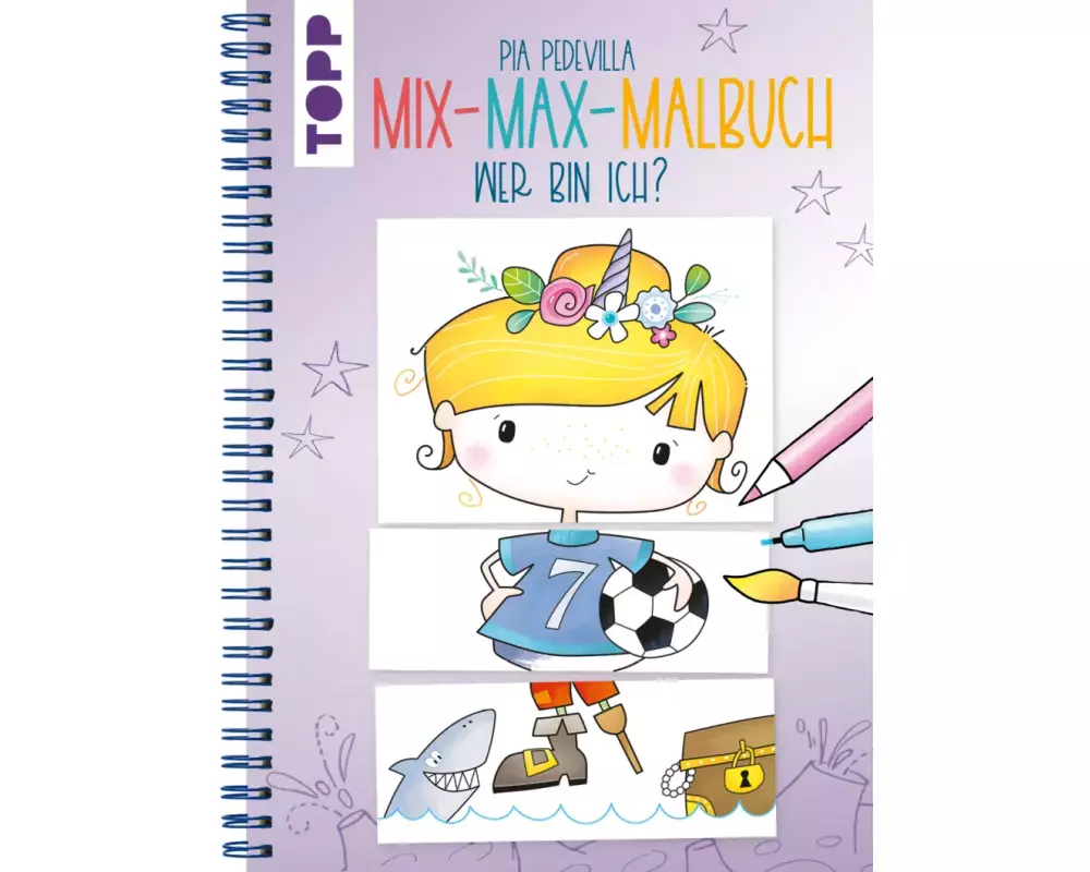 Mix-Max-Malbuch Wer bin ich?