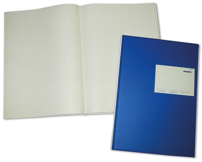 SIMPLEX Geschäftsbuch A4 17133 blau 120 Blatt