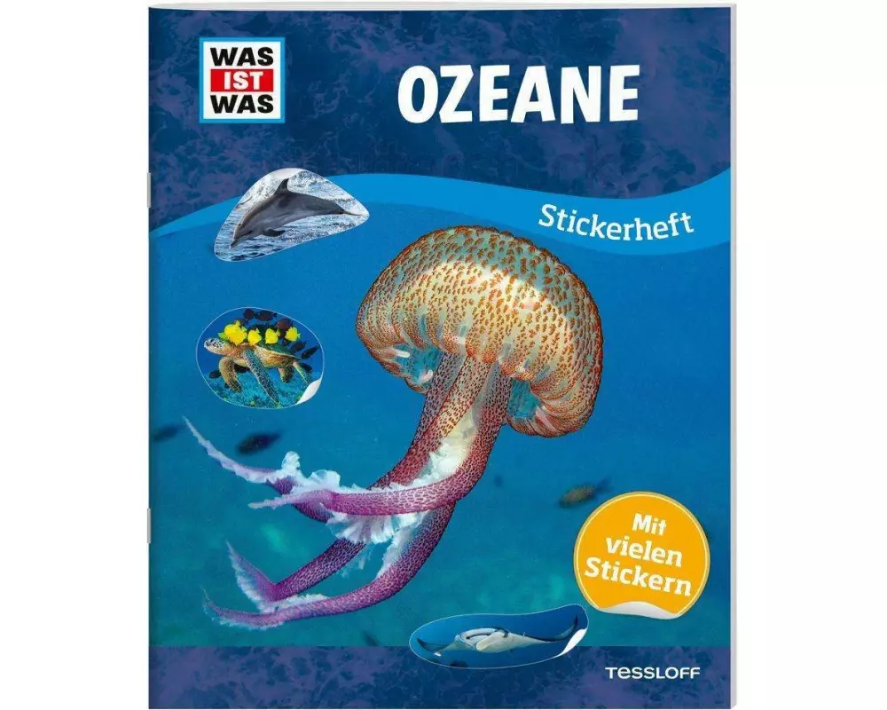 WAS IST WAS Stickerheft Ozeane