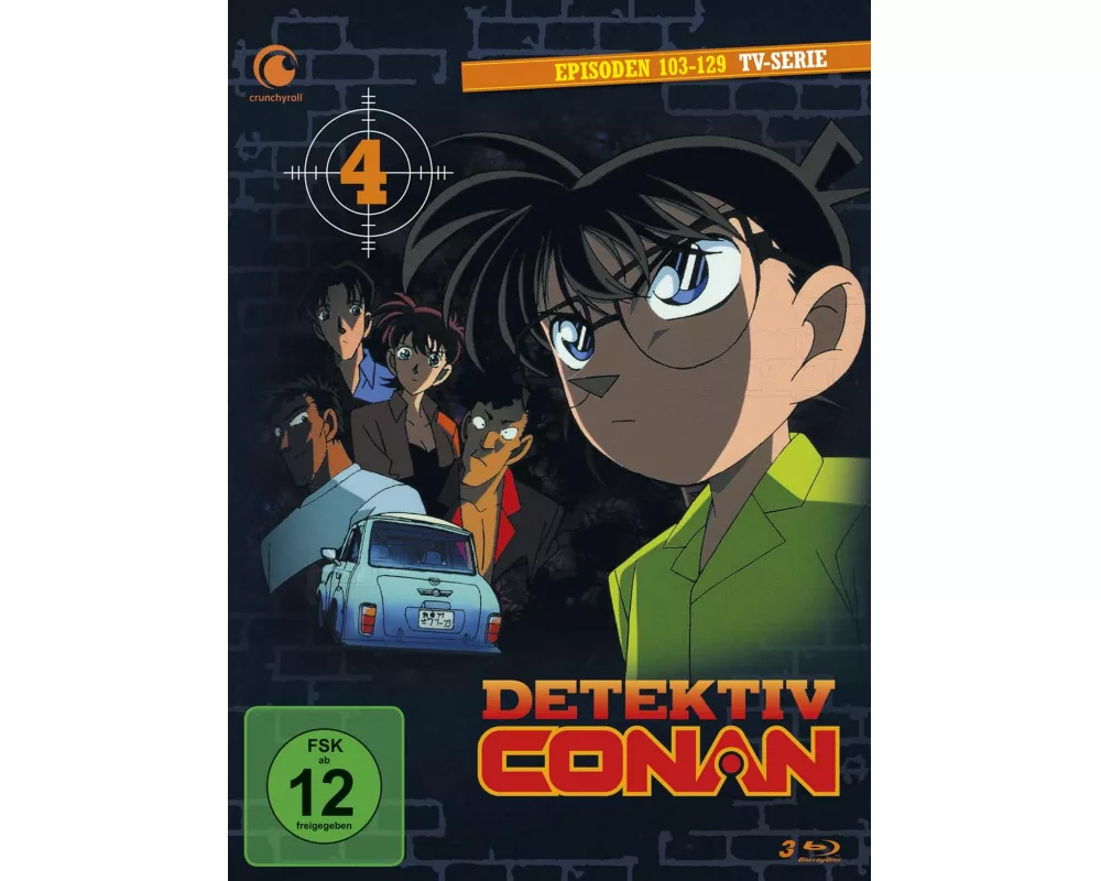 Detektiv Conan - TV-Serie - Blu-ray Box 4 (Episoden 103-129) (3 Blu-rays)