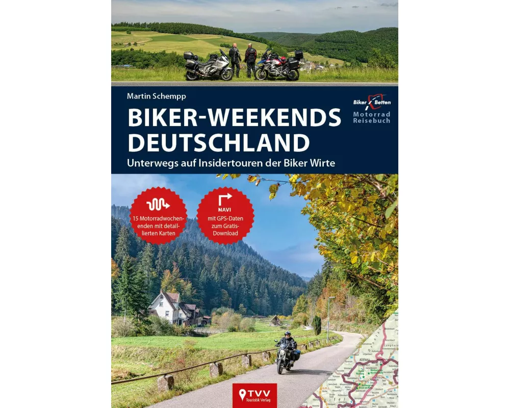 Motorrad Reiseführer Biker Weekends Deutschland