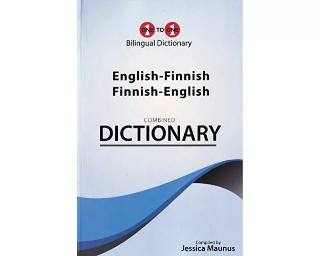 English-Finnish & Finnish-English One-to-One Dictionary Exam Suitable