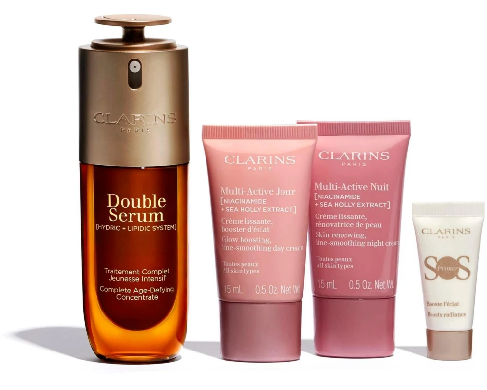 Clarins Double Serum & Multi-Active Holiday Season Set