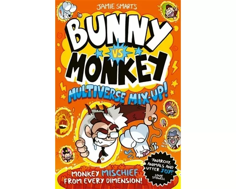 Bunny vs Monkey: Multiverse Mix-up! (a Phoenix Comic Book, from the multi-million-selling creative genius Jamie Smart)