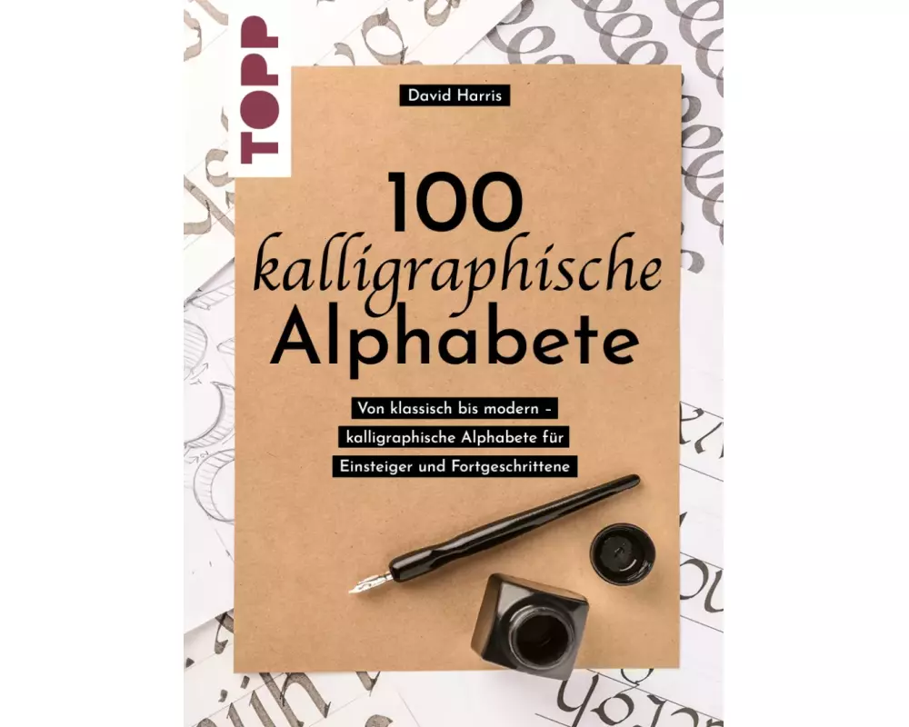 100 kalligraphische Alphabete