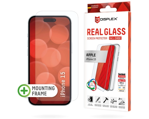 DISPLEX REAL GLASS + CASE IPHON