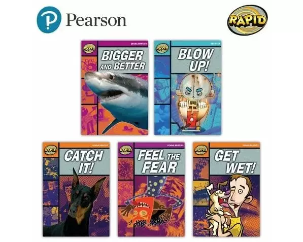 Intervention Rapid Reading Print Pack (1 copy of every reader plus Teacher Guides)