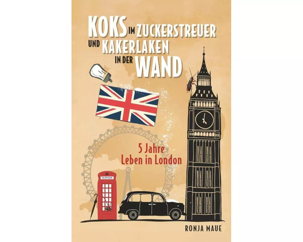 Koks im Zuckerstreuer und Kakerlaken in der Wand