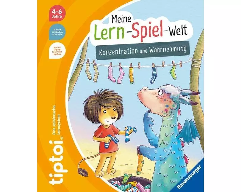 tiptoi Meine Lern-Spiel-Welt - Konzentration und Wahrnehmung