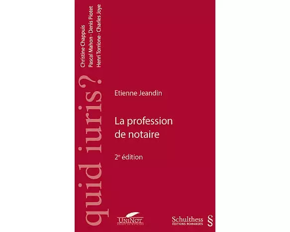 La profession de notaire