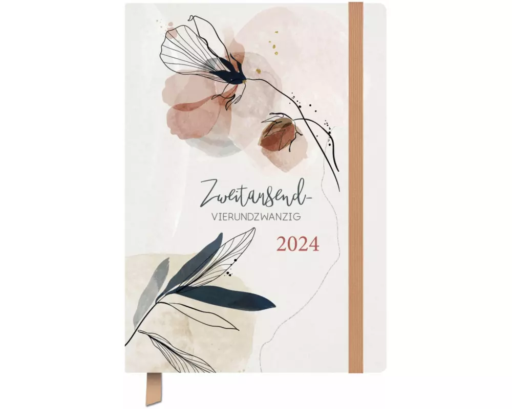 Terminkalender Classic Timer Blütenzauber 2024