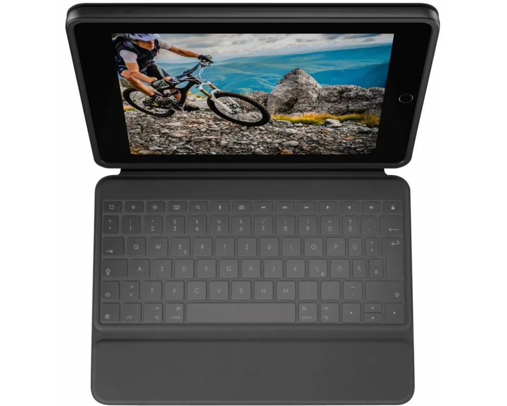 Logitech Rugged Folio, for iPad, 10th gen - OXFORD GREY - (FR) - WESTMID-511