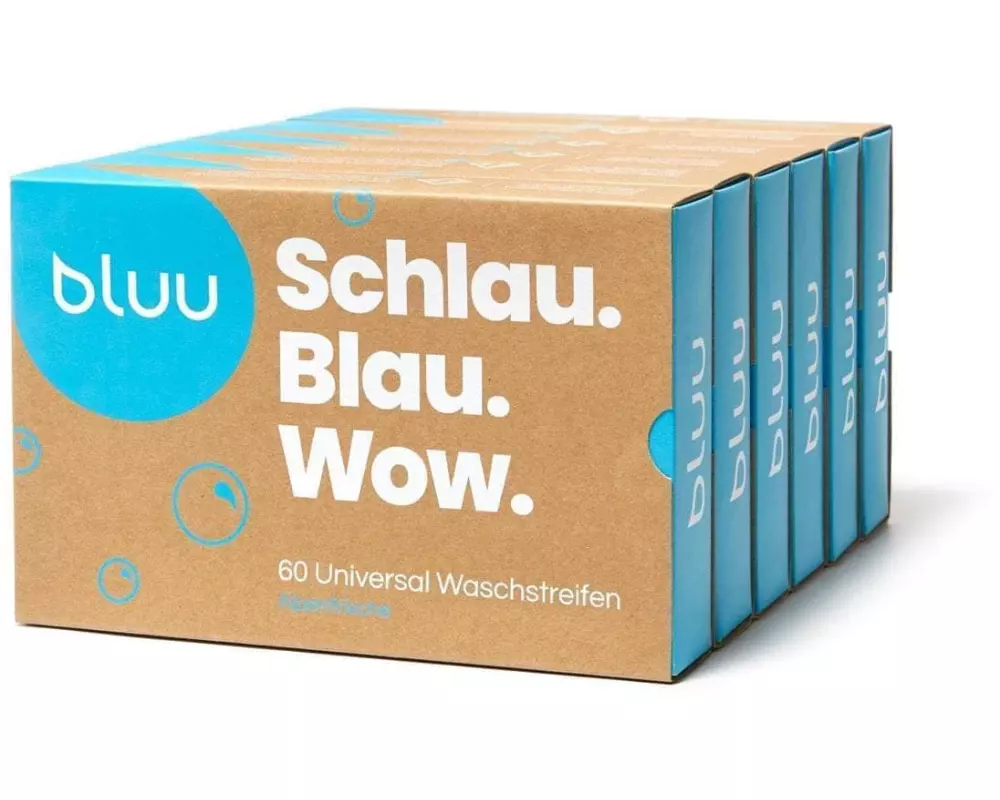 bluu Universal Waschmittelstreifen Alpenfrische 360 Stück