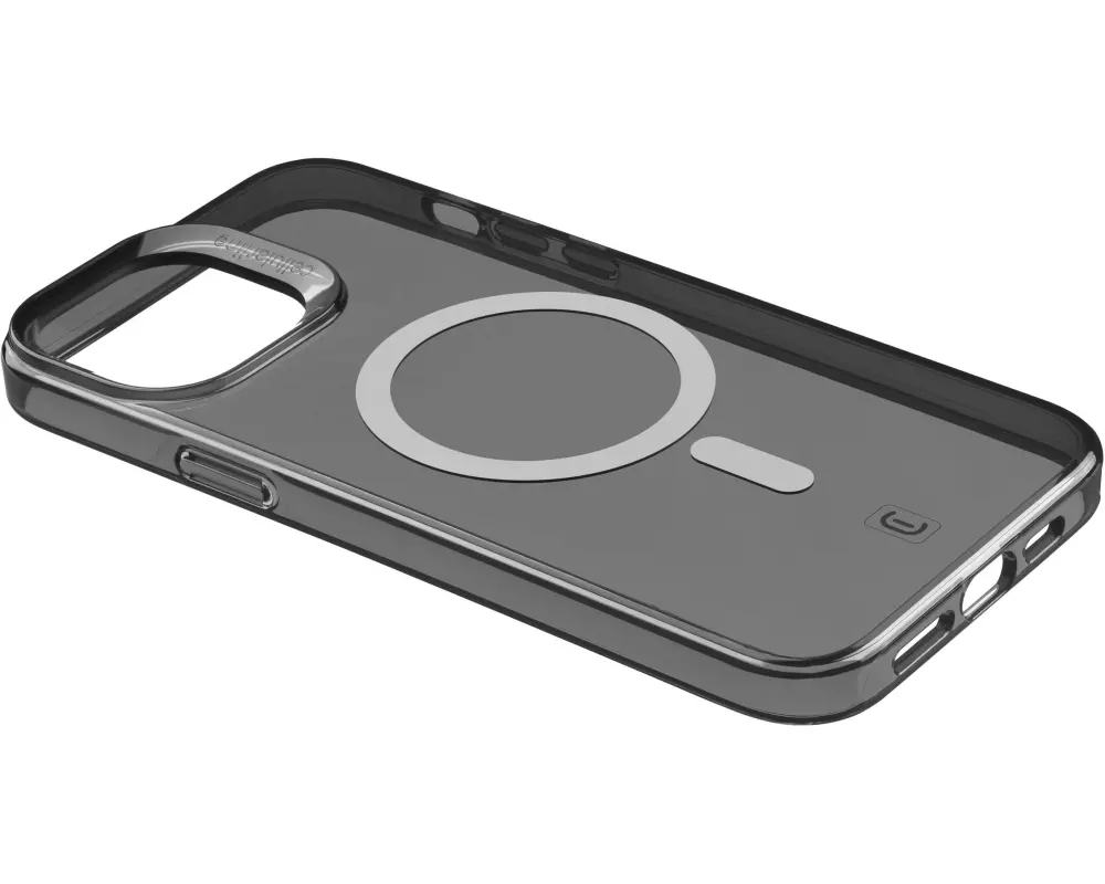 Cellular Line Back Cover Gloss Case iPhone 15 Pro Black