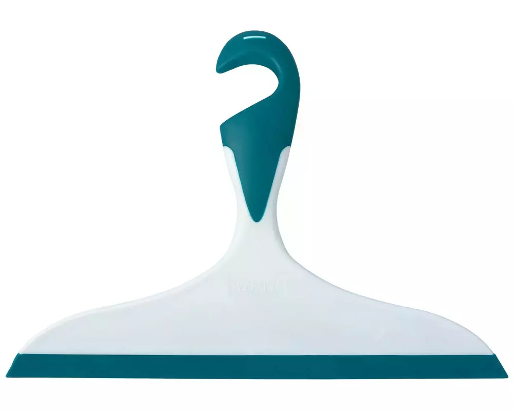 Wenko Duschabzieher Loano Petrol/Weiss