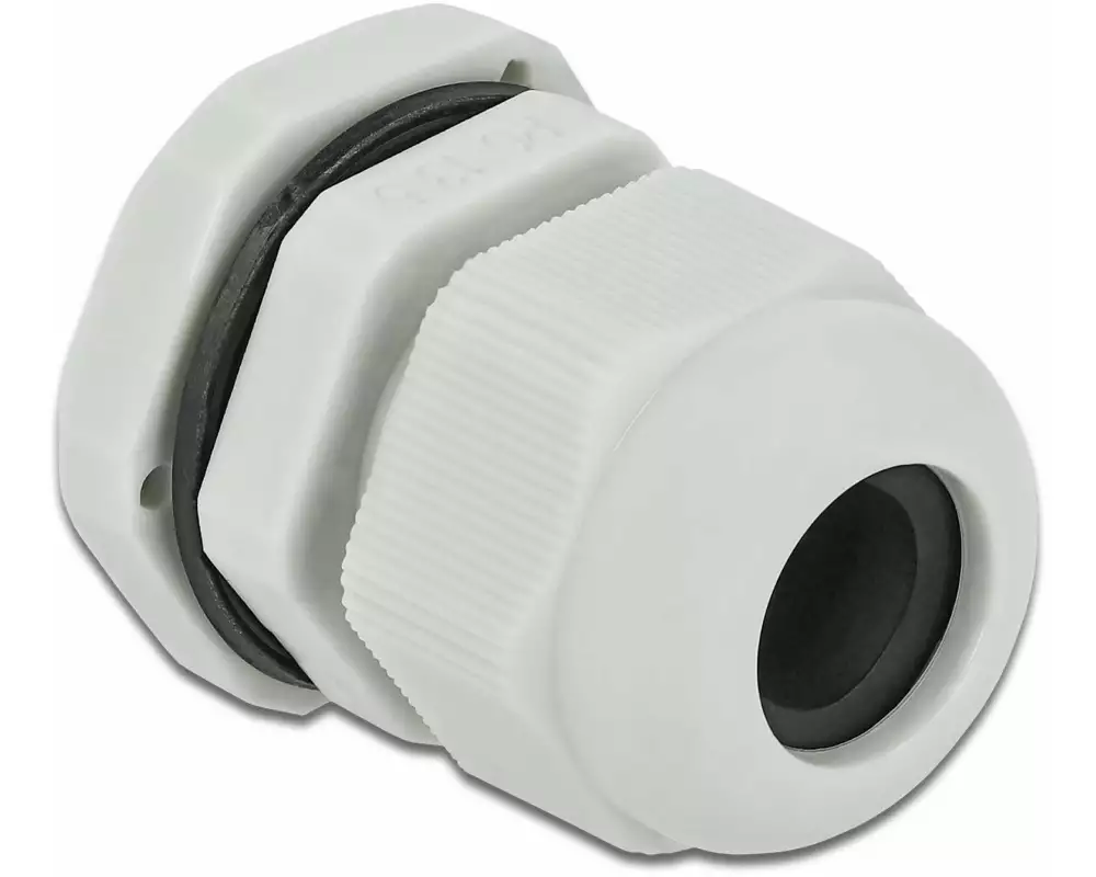 Delock Kabelverschraubung PG13.5, 24 mm 10 Stück, grau