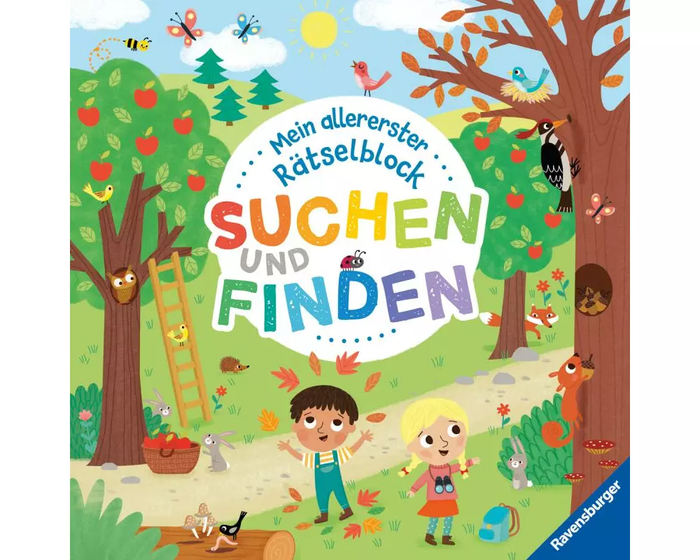 Ravensburger Mein allererster Rätselblock - Suchen und Finden - Rätselblock für Kinder ab 3 Jahren