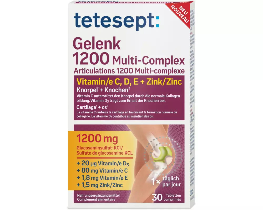 tetesept Gelenk 1200 Multi-Complex 30 Tabletten