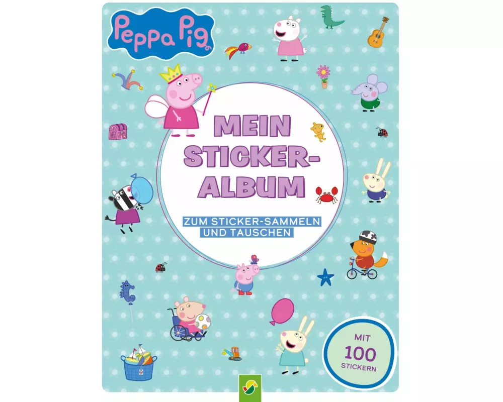 Peppa Pig Mein Stickeralbum mit 100 Stickern