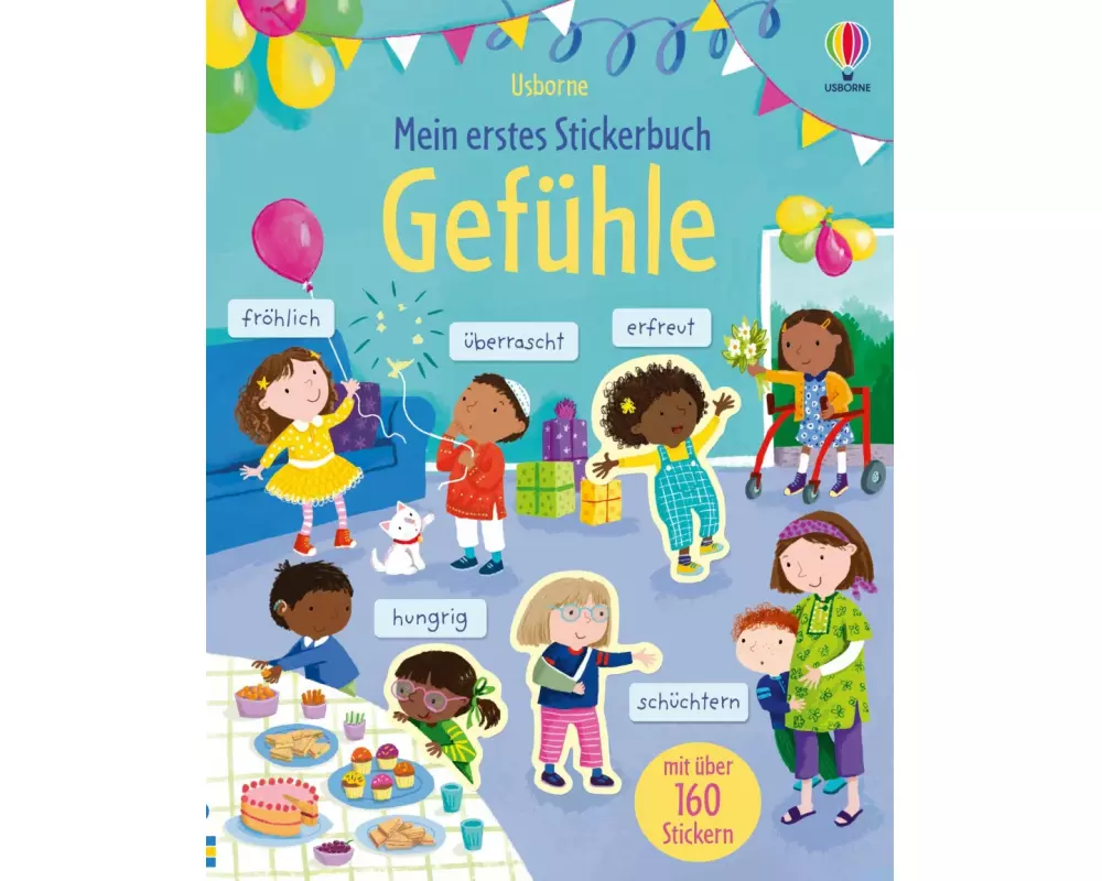 Mein erstes Stickerbuch: Gefühle