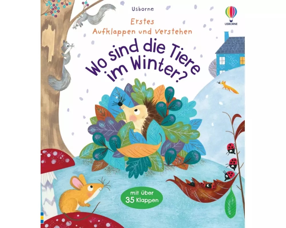 Erstes Aufklappen und Verstehen: Wo sind die Tiere im Winter?