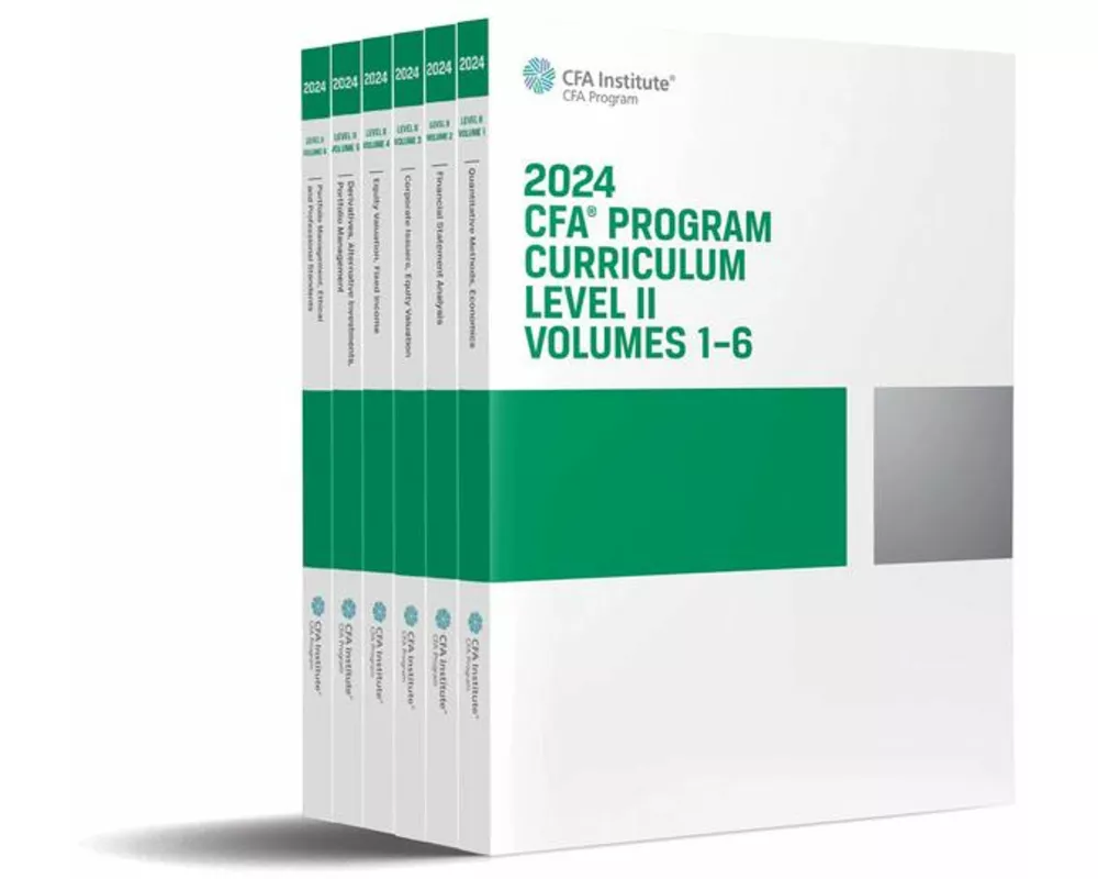 2024 CFA Program Curriculum Level II Box Set