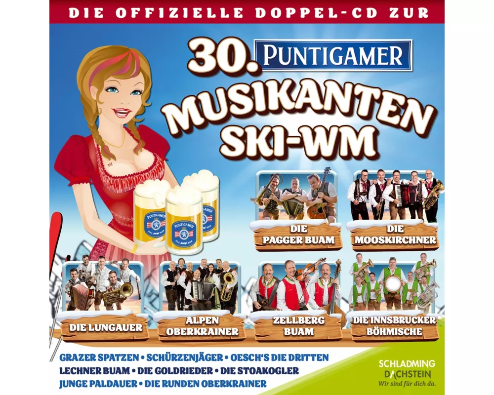Die offizielle Doppel-CD zur 30.Puntigamer Musika