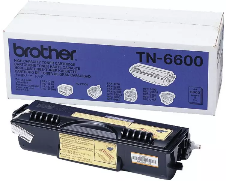 Brother Toner TN-6600 Black