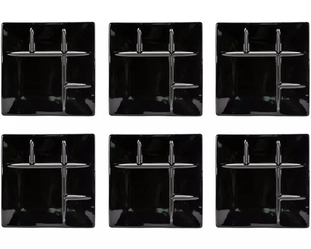 Kadastar Fondue-Teller Element Schwarz