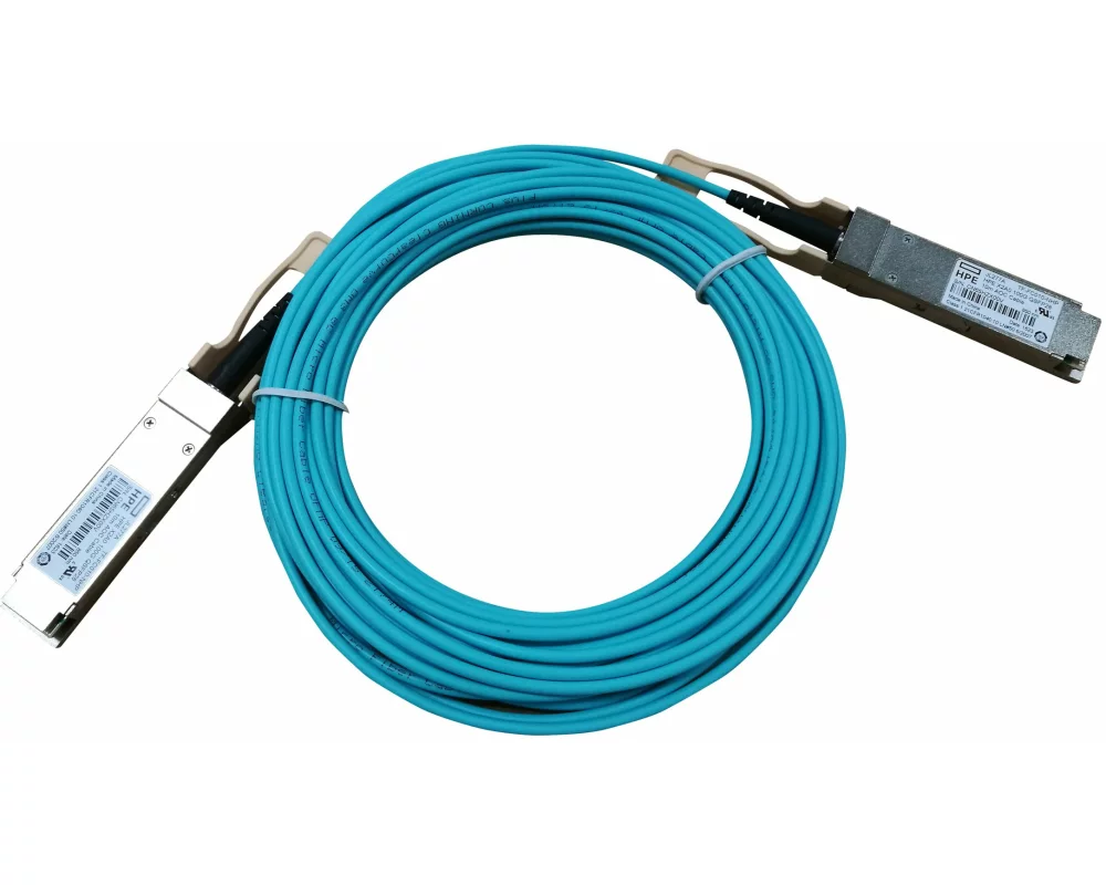 HPE HPN X2A0 Active Optical Cable, 100Gbit/s, QSFP28 to QSFP28, 10m