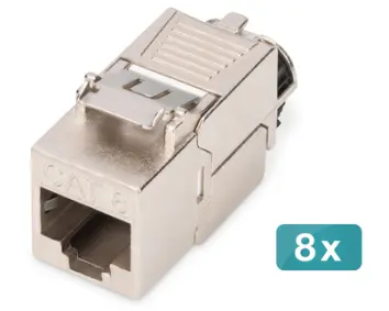 8X CAT 8.1 KEYSTONE MODULE