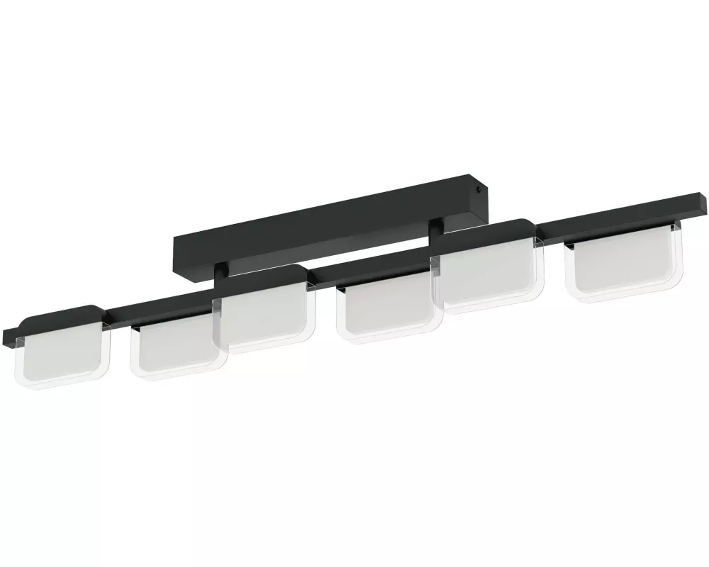 EGLO Leuchten Deckenleuchte ERVIDEL 6x LED 4.5 W, 3000 K