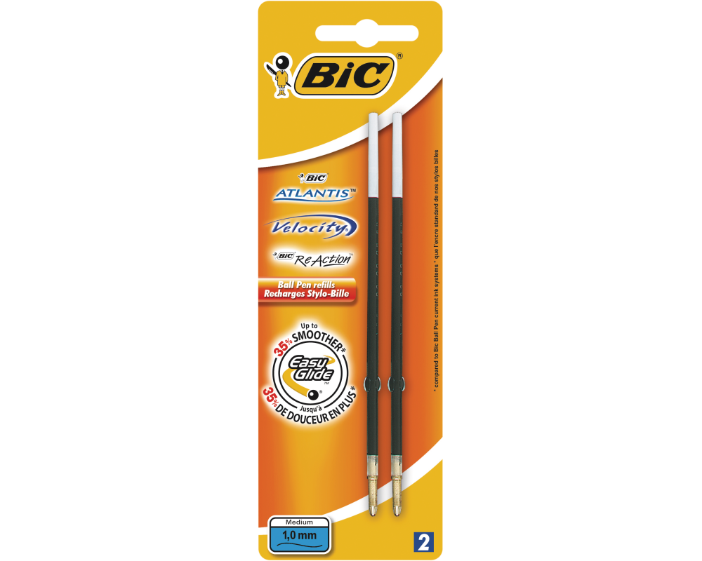 BIC Mine f. Atlantis Premium 0.4mm 892409 blau 2 Stück