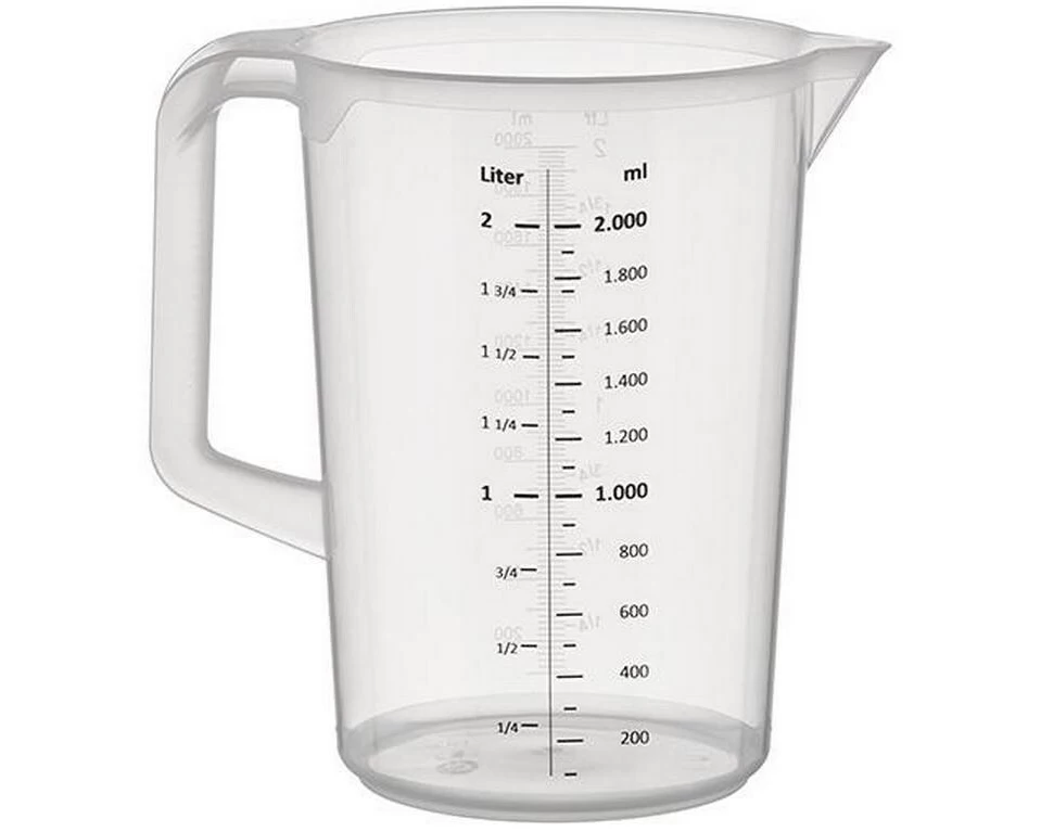 APS Messbecher Pro 20 dl, Transparent